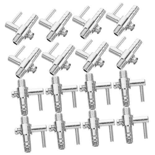 SEWOART 30pcs Set Aquarium Pumpe Aquarium Verteiler Splitter Mit Luftpumpe Hebel Edelstahl Distributor SEWOART 30pcs Set Aquarium Pumpe Aquarium Verteiler Splitter Mit Luftpumpe Hebel Edelstahl Distributor von SEWOART
