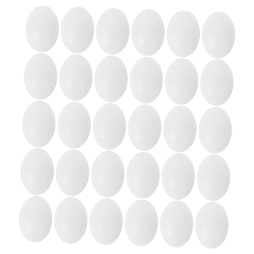 SEWOART 30stücke Taubeneier Aus Massivem Kunststoff Um Vögel Auszutricksen Sie Eier Legen von SEWOART