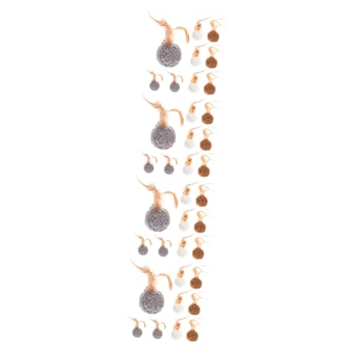 SEWOART 36 STK Plüschkugel Katzenminze Plüsch Katzenminzekugeln für die Katzenwand interaktives katzenspielzeug Interactive cat Toy lustiges Katzenspielzeug Plüschkatze Ballspielzeug SEWOART 36 STK Plüschkugel Katzenminze Plüsch Katzenminzekugeln für die Katzenwand interaktives katzenspielzeug Interactive cat Toy lustiges Katzenspielzeug Plüschkatze Ballspielzeug von SEWOART