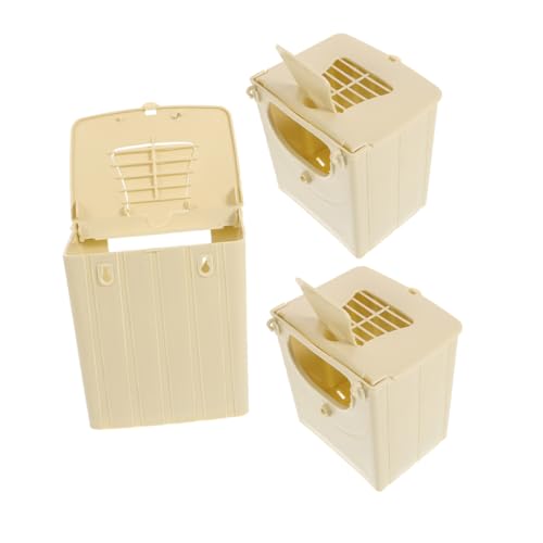 SEWOART Vogel Nistkasten Wellensittich Zucht Box Kunststoff Vogel Haustier Käfig Hängen Box SEWOART Vogel Nistkasten Wellensittich Zucht Box Kunststoff Vogel Haustier Käfig Hängen Box von SEWOART