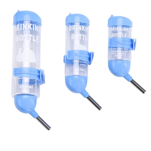 SEWOART Hängewasserflasche Für Hamster 3er Satz Haustier-trinkflasche Automatische Wasserflasche Für Kaninchen Robust Und Langlebig SEWOART Hängewasserflasche Für Hamster 3er Satz Haustier-trinkflasche Automatische Wasserflasche Für Kaninchen Robust Und Langlebig von SEWOART