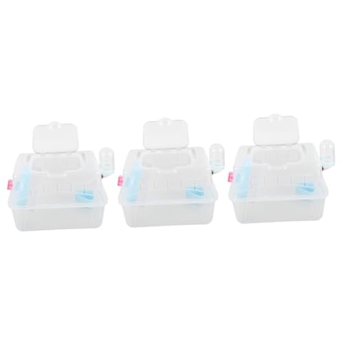 SEWOART 3 Stücke Robust Kunststoff Pet Träger Tunnel Reise Hamster Fall Für Im Freien SEWOART 3 Stücke Robust Kunststoff Pet Träger Tunnel Reise Hamster Fall Für Im Freien von SEWOART