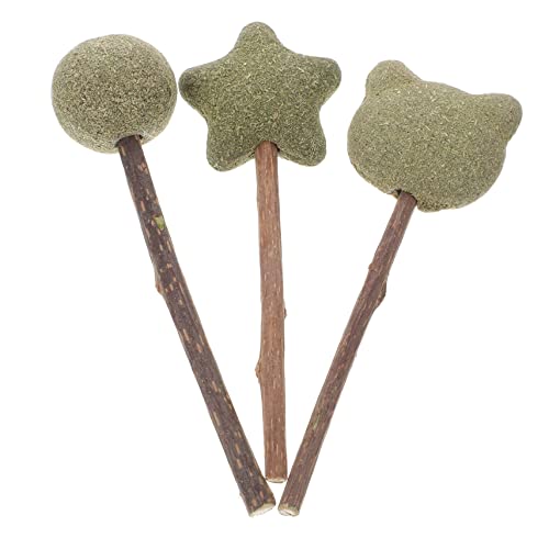 SEWOART Katzenminze-bälle Natur Katzensnacks Essbar Katzenminze-Sticks Lutscher Leckereien Spielzeug Katze SEWOART Katzenminze-bälle Natur Katzensnacks Essbar Katzenminze-Sticks Lutscher Leckereien Spielzeug Katze von SEWOART