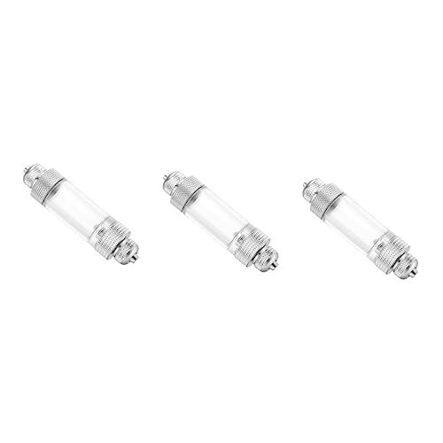 SEWOART 3-teiliges Co2-blasenzähler-set Für Aquarien Doppeldiffusor Sauerstoffanreicherung Rückschlagzähler Einfach Zu Verwenden Für Aquarienpflanzen von SEWOART