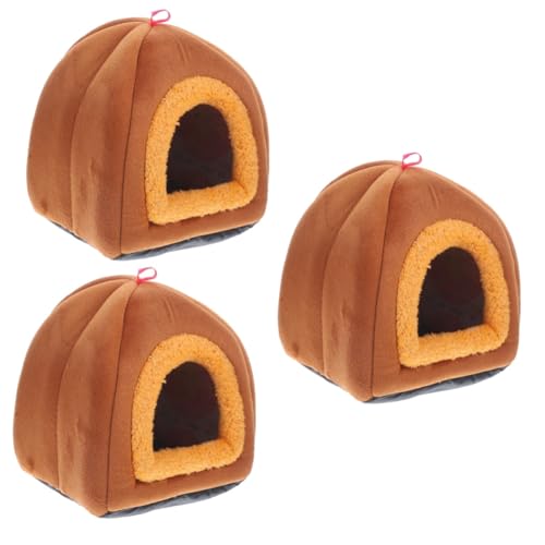SEWOART 3 Stücke Haustier Komfortable Nester Für Hamster Warm Und Gemütlich von SEWOART