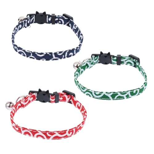 SEWOART Katzenhalsband Mit Glocke Und Sicherheitsschleife Für Kätzchen Und Katzen SEWOART Katzenhalsband Mit Glocke Und Sicherheitsschleife Für Kätzchen Und Katzen von SEWOART