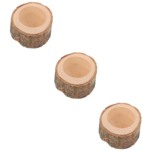 SEWOART 3 Stücke Hamster Futternapf Holz Schüssel Einfache Reinigung Chinchilla Schüssel Pet Feeder Guinea Pig Feeder SEWOART 3 Stücke Hamster Futternapf Holz Schüssel Einfache Reinigung Chinchilla Schüssel Pet Feeder Guinea Pig Feeder von SEWOART