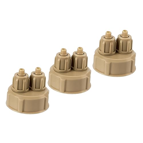 SEWOART 3st Kohlendioxid Selber Machen Sieb Im Freien Düse Inkubator Kappen Stromgenerator Flaschenverschluss Für Aquarien Kohlenstoff Beständig Reaktor System Luft Light Brown Abs SEWOART 3st Kohlendioxid Selber Machen Sieb Im Freien Düse Inkubator Kappen Stromgenerator Flaschenverschluss Für Aquarien Kohlenstoff Beständig Reaktor System Luft Light Brown Abs von SEWOART