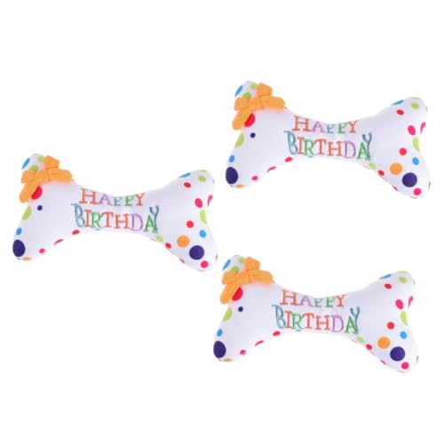 SEWOART 3stücke Kuschelweiches Hundespielzeug Aus Plüsch Kauspielzeug Knochenform Für Kleine Hunde Zum Geburtstag Für Spielzeit Fördert Spaß Zahnpflege SEWOART 3stücke Kuschelweiches Hundespielzeug Aus Plüsch Kauspielzeug Knochenform Für Kleine Hunde Zum Geburtstag Für Spielzeit Fördert Spaß Zahnpflege von SEWOART