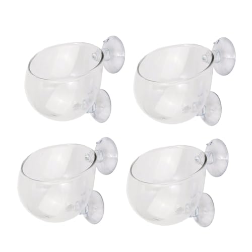 SEWOART 4 Stück Aquarienpflanzen Töpfe mit Saugnäpfen Transparente Pflanzgefäße für Wasserpflanzen für Aquarien und Aquascaping mit Belüftung für SEWOART 4 Stück Aquarienpflanzen Töpfe mit Saugnäpfen Transparente Pflanzgefäße für Wasserpflanzen für Aquarien und Aquascaping mit Belüftung für von SEWOART