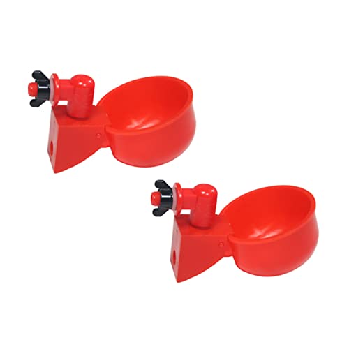SEWOART 4 Stück Automatische Trinkschale Taube Tränke Tränkebecher für Geflügel Huhn automatischer wasserspender geflügel tränke Werkzeug praktischer Wasserspender für Geflügel Plastik rot SEWOART 4 Stück Automatische Trinkschale Taube Tränke Tränkebecher für Geflügel Huhn automatischer wasserspender geflügel tränke Werkzeug praktischer Wasserspender für Geflügel Plastik rot von SEWOART