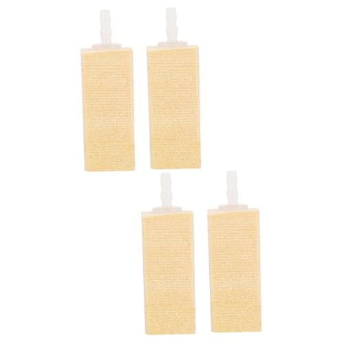 SEWOART 4 Stück Eiweißabschäumer Fischdiffusor Aquarium-blasenstein Airstone-Aquarium Luft Luftsteinblasendiffusor Aquarium Luftsteine ​​für Aquarien Tank Aquariumsteine Hölzern von SEWOART