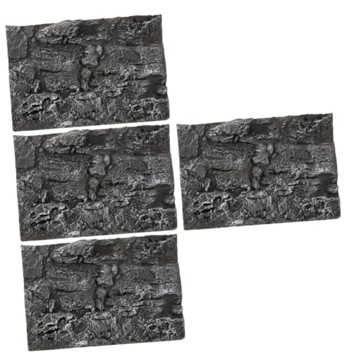 SEWOART 4 Stücke Terrarium Reptil Hintergrund 3D Aquarium Leichte Spleißen Design Moderne Optik von SEWOART