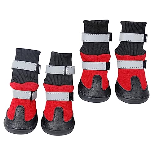 SEWOART Warme Schneeschuhe Für Hunde Outdoor Haustier Schuhe Mit Anti-rutsch-Boden Für Drinnen Und Draußen SEWOART Warme Schneeschuhe Für Hunde Outdoor Haustier Schuhe Mit Anti-rutsch-Boden Für Drinnen Und Draußen von SEWOART