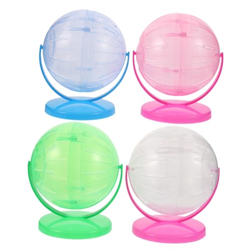 SEWOART 4 Stück Teiliges Hamster Laufrad Geräuschloses Transparentes Fitness Rad für Kleintiere Geräuscharme Hamster Übungsrolle Mäuse und Gerbils Leicht zu Reinigen SEWOART 4 Stück Teiliges Hamster Laufrad Geräuschloses Transparentes Fitness Rad für Kleintiere Geräuscharme Hamster Übungsrolle Mäuse und Gerbils Leicht zu Reinigen von SEWOART