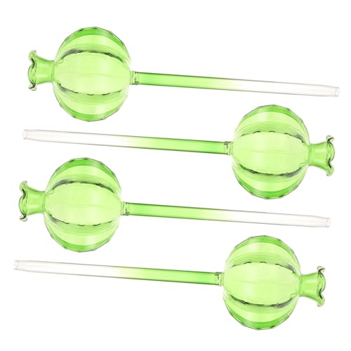 SEWOART Selbstbewässernde Pflanzenkugeln 4er-Pack Tropfbewässerungssystem aus Glas von SEWOART
