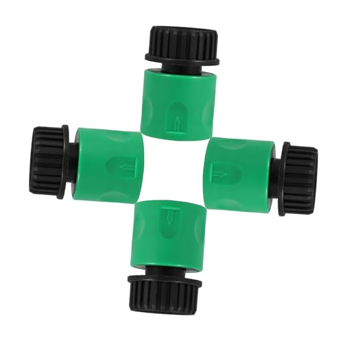 SEWOART 4Stücke Gartenschlauch Adapter Kunststoff Langlebige Schlauchverbinder für Einfache Wasserversorgung wasserdichte Schnellverbindung für Gartenbewässerung und Autowäsche von SEWOART