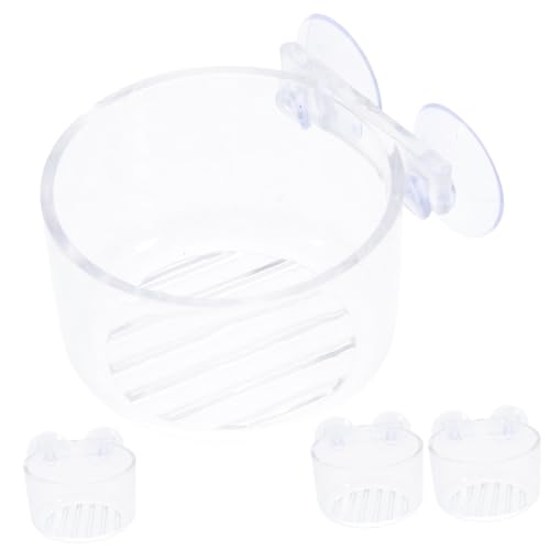 SEWOART 4stücke Aquarienpflanzen-töpfe Transparente Hängende Blumentöpfe Für Aquarien Optimaler Wachstumsraum Für Wasserpflanzen Einfache Anbringung Und Pflege Platzsparendes Design von SEWOART