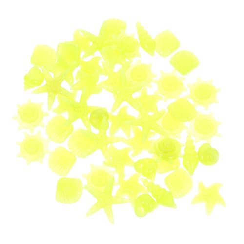 SEWOART Aquarium-Dekoration 50 Stück leuchtende dunkle Steine Meereskiesel für Aquarium SEWOART Aquarium-Dekoration 50 Stück leuchtende dunkle Steine Meereskiesel für Aquarium von SEWOART