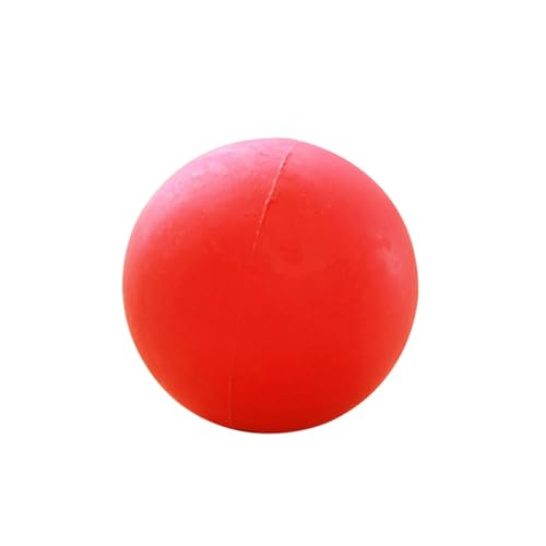 SEWOART 6 Kauspielzeug Für Welpen Haustier Aggressiv Zubehör Klein Groß Hund Ball Kauer Kugeln Kauen Rot von SEWOART