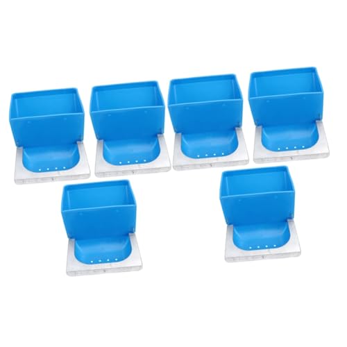 SEWOART 6 STK Futterbox für Kaninchen Fisch Aquariumzubehör Fütterung Essen Heu Kaninchenfutterbehälter Taubenfutterbehälter Futterautomat Geflügelzuchtausrüstung Plastik SEWOART 6 STK Futterbox für Kaninchen Fisch Aquariumzubehör Fütterung Essen Heu Kaninchenfutterbehälter Taubenfutterbehälter Futterautomat Geflügelzuchtausrüstung Plastik von SEWOART