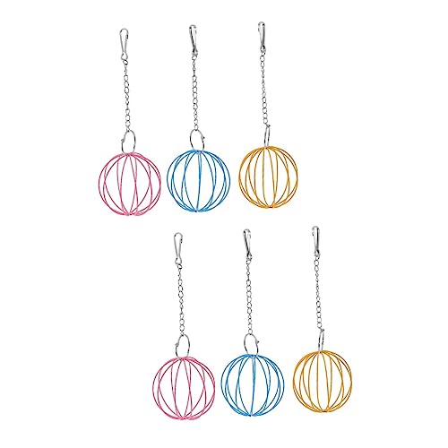 SEWOART 6 STK Hasengras Ball Futternapf für Kaninchen Häschen-Feeder Futterhäuschen für Kaninchen Hamsterbad Toilette Hamster Spielzeug hamsterspielzeug Hamster-Grasregal Grasball Eisen SEWOART 6 STK Hasengras Ball Futternapf für Kaninchen Häschen-Feeder Futterhäuschen für Kaninchen Hamsterbad Toilette Hamster Spielzeug hamsterspielzeug Hamster-Grasregal Grasball Eisen von SEWOART