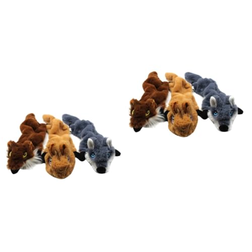 SEWOART 6 STK Kauspielzeug für Hunde interaktives Spielzeug Animal Toys knetspielzeug Dog Toy Haustier Hund Spielzeug Hundespielzeug Geräuschspielzeug für Haustiere Kauspielzeug für Welpen SEWOART 6 STK Kauspielzeug für Hunde interaktives Spielzeug Animal Toys knetspielzeug Dog Toy Haustier Hund Spielzeug Hundespielzeug Geräuschspielzeug für Haustiere Kauspielzeug für Welpen von SEWOART