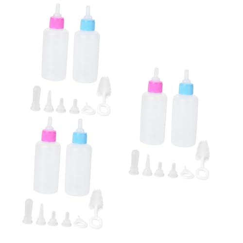 SEWOART 6 Sets Flasche Für Haustiere Katze Stillen Fütterung Flasche Pet Nurser Flaschen 60 Ml Leicht Zu Reinigen von SEWOART