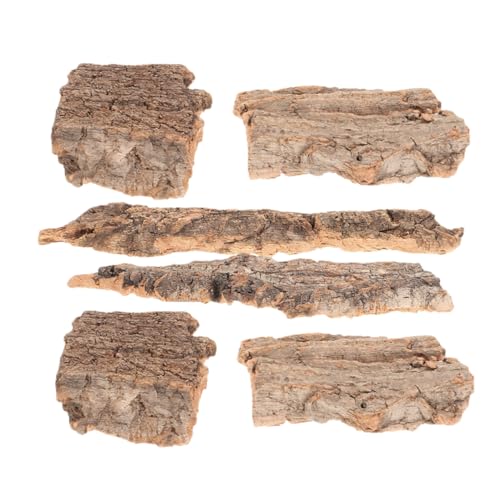 SEWOART 6-TLG Rindendekor Für Reptilien Terrarium-baumrindendekor Kletterrinde Natürliche Dekoration SEWOART 6-TLG Rindendekor Für Reptilien Terrarium-baumrindendekor Kletterrinde Natürliche Dekoration von SEWOART