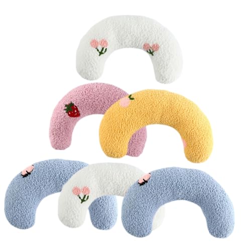 SEWOART Katzen 6Pcs Kätzchen beruhigende Produkte entzückende Katze Kissen gefüllt Hals bequem Schlaf Kissen SEWOART Katzen 6Pcs Kätzchen beruhigende Produkte entzückende Katze Kissen gefüllt Hals bequem Schlaf Kissen von SEWOART