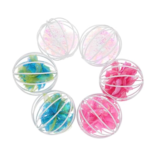 SEWOART 6Stücke Interaktives Katzenspielzeug Ball Für Indoor Katzen Geräuschaktive Knisterbälle Candy Für Stundenlangen Spielspaß Und Sichere Unterhaltung SEWOART 6Stücke Interaktives Katzenspielzeug Ball Für Indoor Katzen Geräuschaktive Knisterbälle Candy Für Stundenlangen Spielspaß Und Sichere Unterhaltung von SEWOART