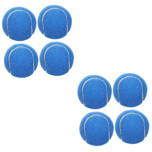 SEWOART 8 STK Haustier-Tennis Übungshund Welpenspielzeug Übungskauer für Haustiere Hundebälle werfen Interactive Dog Toys Dog chew Toy dogball Bälle für Hunde Hundezugspielzeug Gummi Blue SEWOART 8 STK Haustier-Tennis Übungshund Welpenspielzeug Übungskauer für Haustiere Hundebälle werfen Interactive Dog Toys Dog chew Toy dogball Bälle für Hunde Hundezugspielzeug Gummi Blue von SEWOART