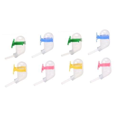 SEWOART 8 Stück Kleine Haustier Trinkbrunnen Wassernäpfe Käfig Wasserflaschen Papageienkäfig Automatischer Vogelfutterspender Hamster Futterspender Vogel Wasserspender Kaninchen SEWOART 8 Stück Kleine Haustier Trinkbrunnen Wassernäpfe Käfig Wasserflaschen Papageienkäfig Automatischer Vogelfutterspender Hamster Futterspender Vogel Wasserspender Kaninchen von SEWOART