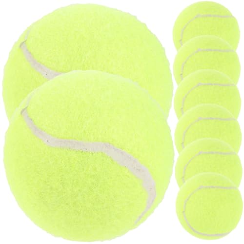 SEWOART Professionelle Tennisbälle für Anfänger Trainingsset interaktives Hundespielzeug Großpackung mit 8 Bällen SEWOART Professionelle Tennisbälle für Anfänger Trainingsset interaktives Hundespielzeug Großpackung mit 8 Bällen von SEWOART