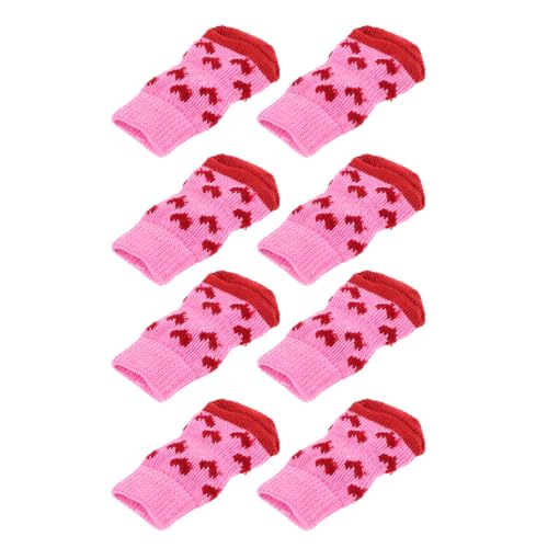 SEWOART 8 Stück rutschfeste Hundesocken für Kleine Hunde Antirutsch Pfotenbeschützer für Hartholzböden für Drinnen und Draußen Bequeme Anwendung Atmungsaktives Material Modisches Design SEWOART 8 Stück rutschfeste Hundesocken für Kleine Hunde Antirutsch Pfotenbeschützer für Hartholzböden für Drinnen und Draußen Bequeme Anwendung Atmungsaktives Material Modisches Design von SEWOART