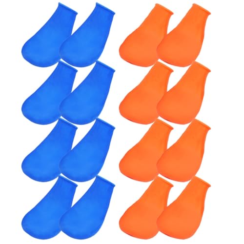 SEWOART 8Stücke Hunderegenstiefel rutschfeste wasserdichte Gummischuhe Für Rutsch Haustierschuhe Für Outdoor Aktivitäten von SEWOART