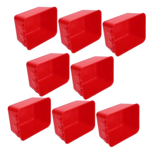 SEWOART 8 Stücke Vogel Wasser Feeder Käfig Tassen Huhn Feeder Liefert Für Indoor Vögel Sicher Glatte Kanten SEWOART 8 Stücke Vogel Wasser Feeder Käfig Tassen Huhn Feeder Liefert Für Indoor Vögel Sicher Glatte Kanten von SEWOART