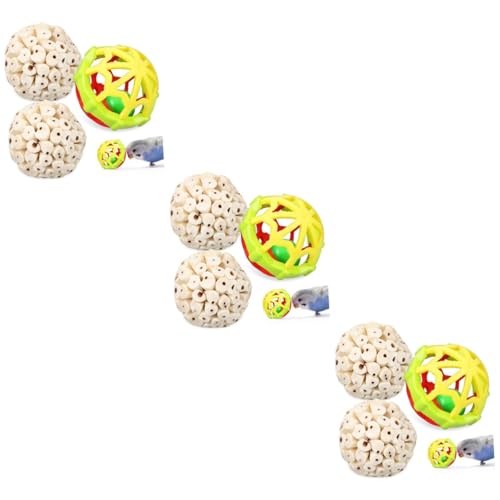 SEWOART 9 STK Vogel Spielzeugball Vogelbälle Spielzeug Zum Zerkleinern Von Vögeln Interaktives Vogelspielzeug Vogelbissspielzeug Futterspielzeug Für Vögel Spielzeug Für Vogelkäfige Gummi SEWOART 9 STK Vogel Spielzeugball Vogelbälle Spielzeug Zum Zerkleinern Von Vögeln Interaktives Vogelspielzeug Vogelbissspielzeug Futterspielzeug Für Vögel Spielzeug Für Vogelkäfige Gummi von SEWOART