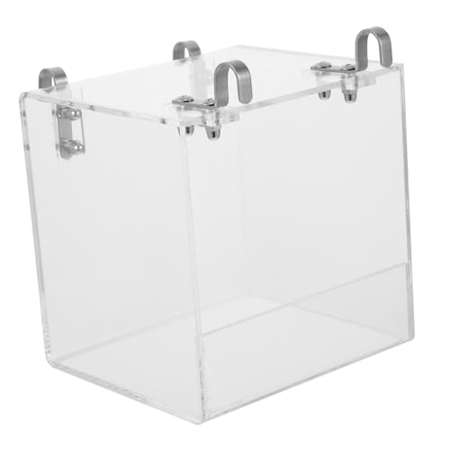 SEWOART Acryl Vogelkäfig Dusche Becken Papagei Box Für Vögel Einfach Zu Montieren Abdeckung SEWOART Acryl Vogelkäfig Dusche Becken Papagei Box Für Vögel Einfach Zu Montieren Abdeckung von SEWOART