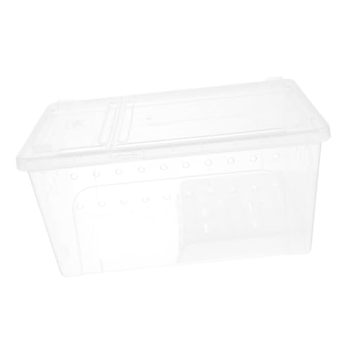SEWOART Amphibien Futterbox Wassernapf Für Reptilienbecken Pflanzen Terrarium Netz Frosch Lebensraum Eidechsen Kühler Fischbecken Gecko Aquarium Luftbefeuchter von SEWOART