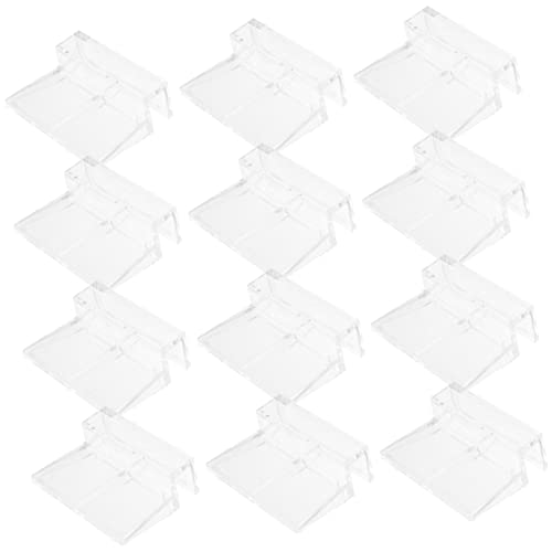 SEWOART 16stücke Aquarium Deckel Halterungen Stabile Fisch Tank Abdeckungsstützen Für Randlose Aquarien Und Terrarien Installieren Und Praktisch Für Fische Und Kleine Haustiere von SEWOART