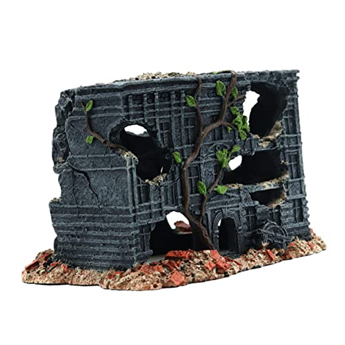 SEWOART Aquarium Dekoration Imitierte Tank Ornamente Lifelike Resin für Fischbecken für Aquarien Wassersichere und Umweltfreundliche Dekoration Langlebig und Realistisch von SEWOART