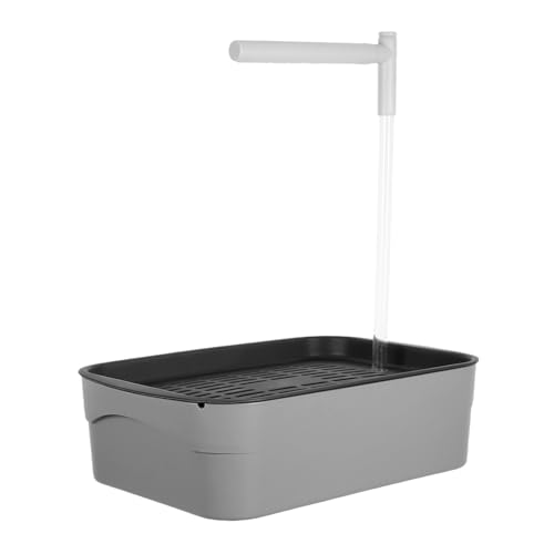 SEWOART Papageienbadewanne Mit Automatischer Dusche Zirkulierendem Wasser Für Sittiche Nymphensittiche Kleine Vögel Vogelbad Für Käfige Sittichbadewanne von SEWOART