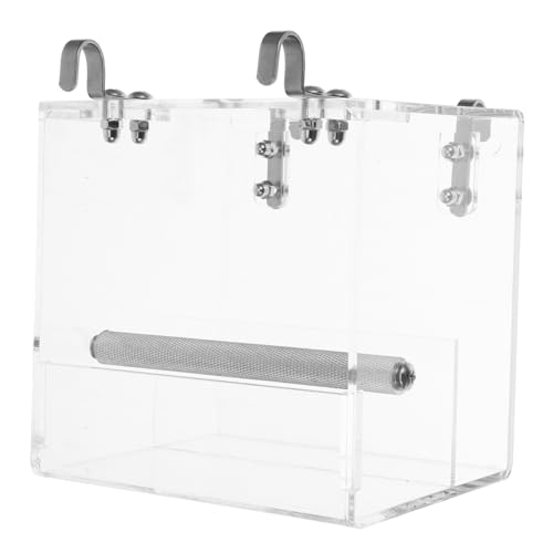 SEWOART Automatischer Futter und Wassernapf für Vögel aus Robustem Kunststoff Leicht zu Reinigen und Einfach im Käfig zu Befestigen Geeignet für Papageien und Kleine Vögel Dekoratives SEWOART Automatischer Futter und Wassernapf für Vögel aus Robustem Kunststoff Leicht zu Reinigen und Einfach im Käfig zu Befestigen Geeignet für Papageien und Kleine Vögel Dekoratives von SEWOART