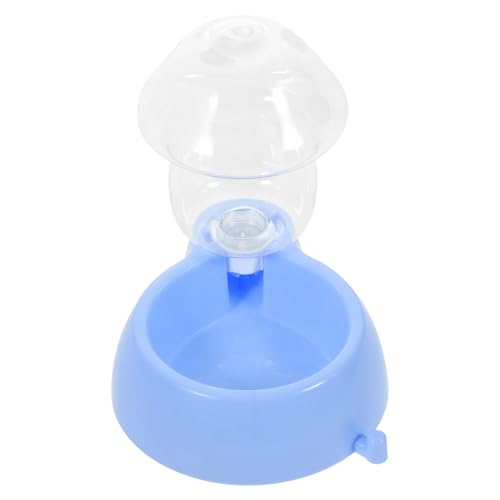 SEWOART Automatischer Haustier Wasserspender Für Katzen Und Hunde Pilzform Blauer Trinkbehälter Ideal Für Zu Hause Oder Unterwegs Für Kontinuierliche Wasserversorgung Auslaufsicher SEWOART Automatischer Haustier Wasserspender Für Katzen Und Hunde Pilzform Blauer Trinkbehälter Ideal Für Zu Hause Oder Unterwegs Für Kontinuierliche Wasserversorgung Auslaufsicher von SEWOART