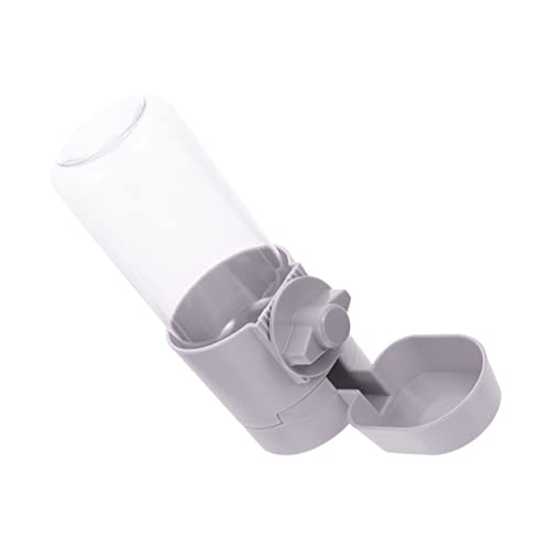 SEWOART Automatischer Trinkbrunnen Hunde Trinken hängend trinkbrunnen fã¼r Katzen für Katzen trinkbrunnen wasserflasche Wasserspender für Welpen Futterautomat für Haustiere Plastik Grey von SEWOART