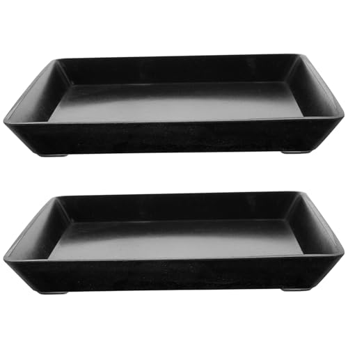 SEWOART 2stücke Blumentopf Untersetzer Praktische Wasserablaufplatten Für Zimmerpflanzen Balkon Und Garten Langlebig Und Leicht Für Pflanzenpflege von SEWOART