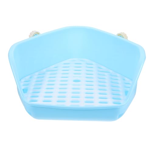 SEWOART Bunny Toilette Für Chinchillas Ecktoilette Für Kleintiere Für Meerschweinchen Und Andere Nagetiere Zu Reinigen Und Platzsparend SEWOART Bunny Toilette Für Chinchillas Ecktoilette Für Kleintiere Für Meerschweinchen Und Andere Nagetiere Zu Reinigen Und Platzsparend von SEWOART