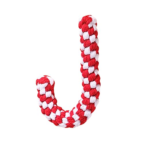 SEWOART Kauspielzeug Für Hunde Aus Baumwollseil Backenzahnfreundlich Weihnachtliche Rohrform Zum Spielen Und Greifen Haustiergeeignet SEWOART Kauspielzeug Für Hunde Aus Baumwollseil Backenzahnfreundlich Weihnachtliche Rohrform Zum Spielen Und Greifen Haustiergeeignet von SEWOART