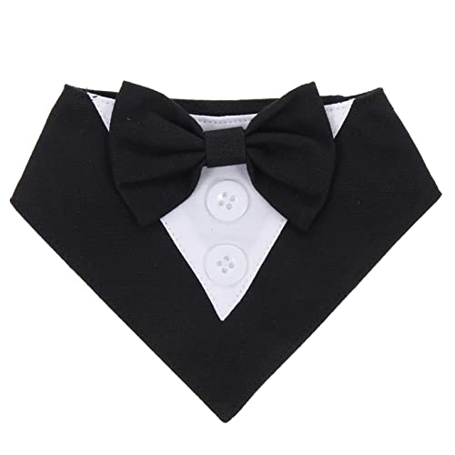 SEWOART Hundeanzug Fliege Für Hunde Welpenspeicheltuch Haustieranzug-Bandana Hundehalsbekleidung Stilvolles Hundehalsband-Design Hochwertige Materialien von SEWOART